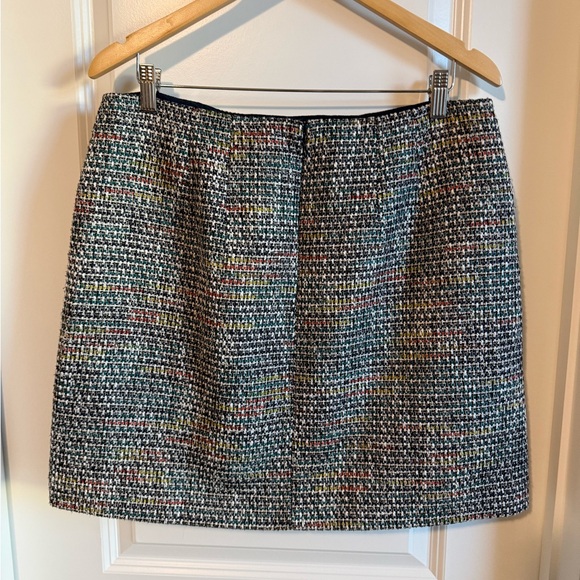 LOFT Multicolor Tweed Mini Skirt - Picture 4 of 7